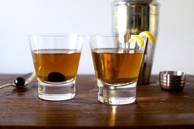 cherry vs. lemon peel: go!