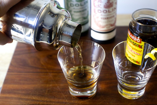 the perfect manhattan, poured