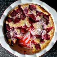 strawberry summer cake