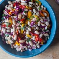 beach bean salad