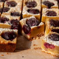 cherry brown butter bars